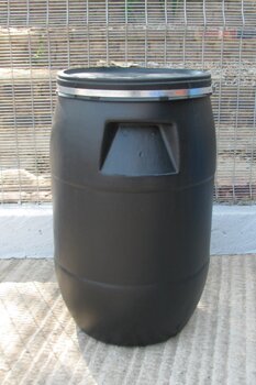 100 litre plastic drum