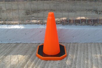 medium plastic road cone