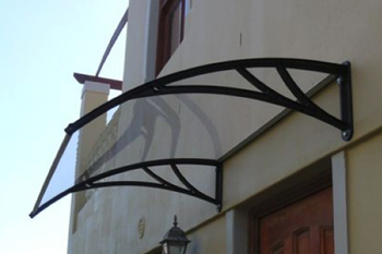 awning shawson above door