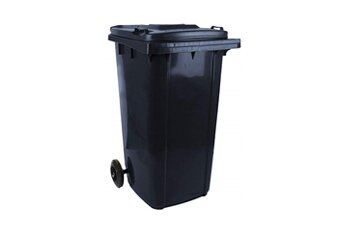 wheelie bin 240 litre black charcoal