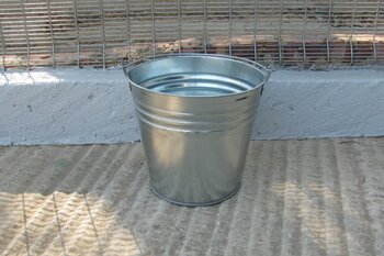 12 litre metal bucket