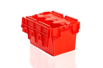 6.4 litre hinged lid box