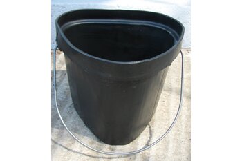 construction bucket plastic