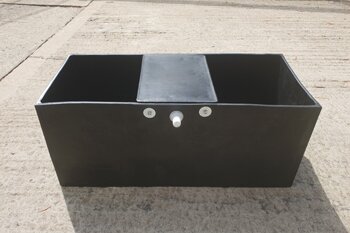 plastic 170litre water trough